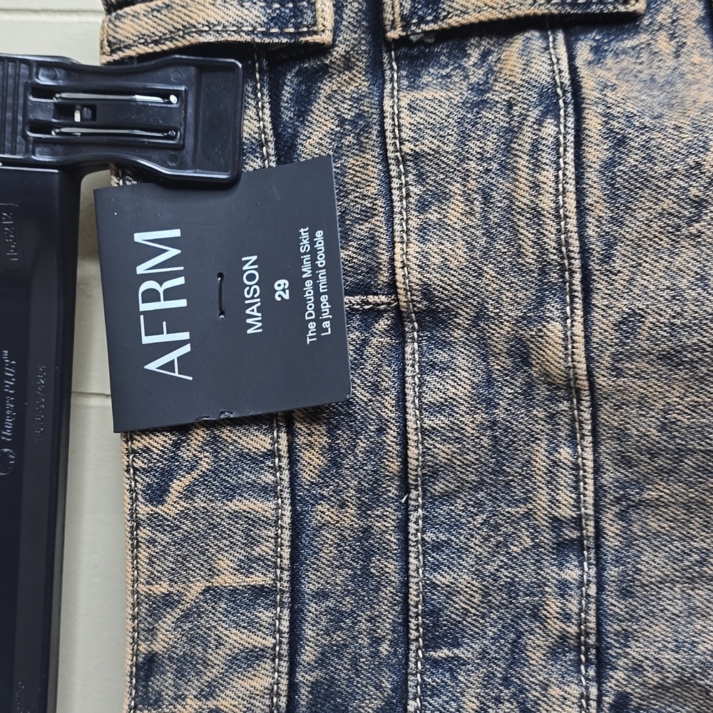 AFRM Maison Double Midi Skirt 29 - Picture 12 of 15
